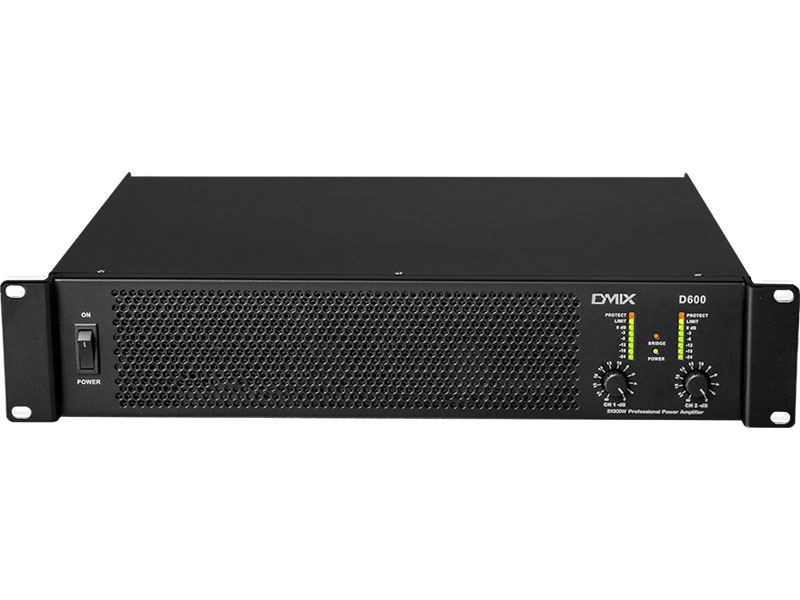 DMIX D600 双通道开关电源功率放大器 DMIX D600 双通道开关电源功率放大器